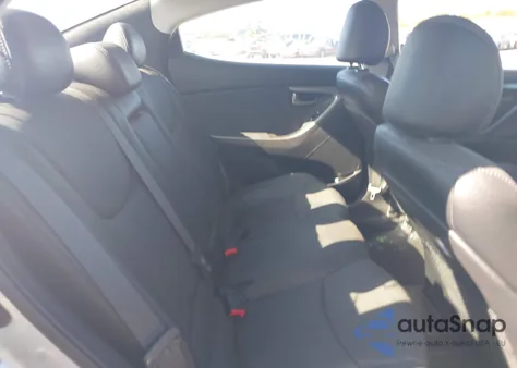 2013 Hyundai Elantra Limited из США, поврежденный, VIN 5NPDH4AE3DH389964